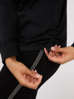 Adjustable Side Hoodie