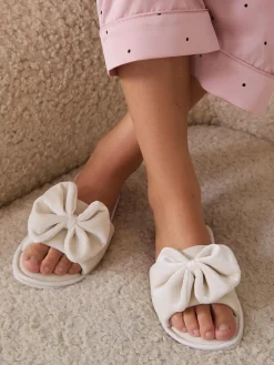 Bow Slide Slippers