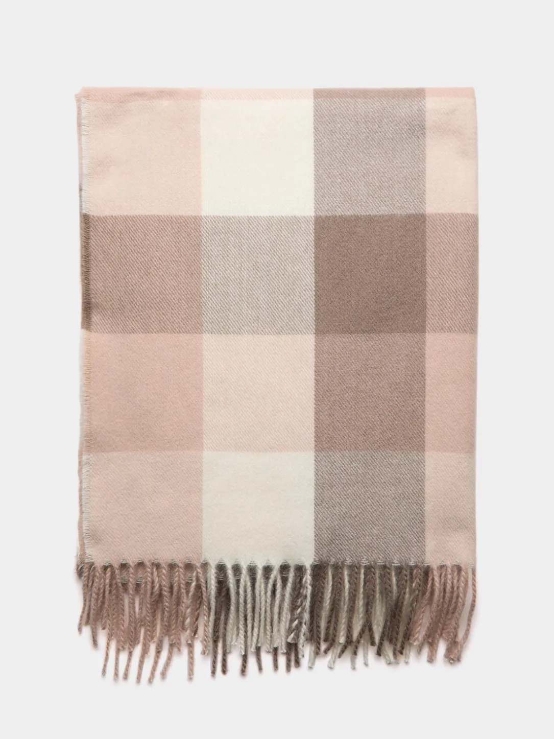 Brushed Plaid Scarf