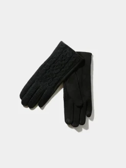 Cable Knit ITouch Gloves