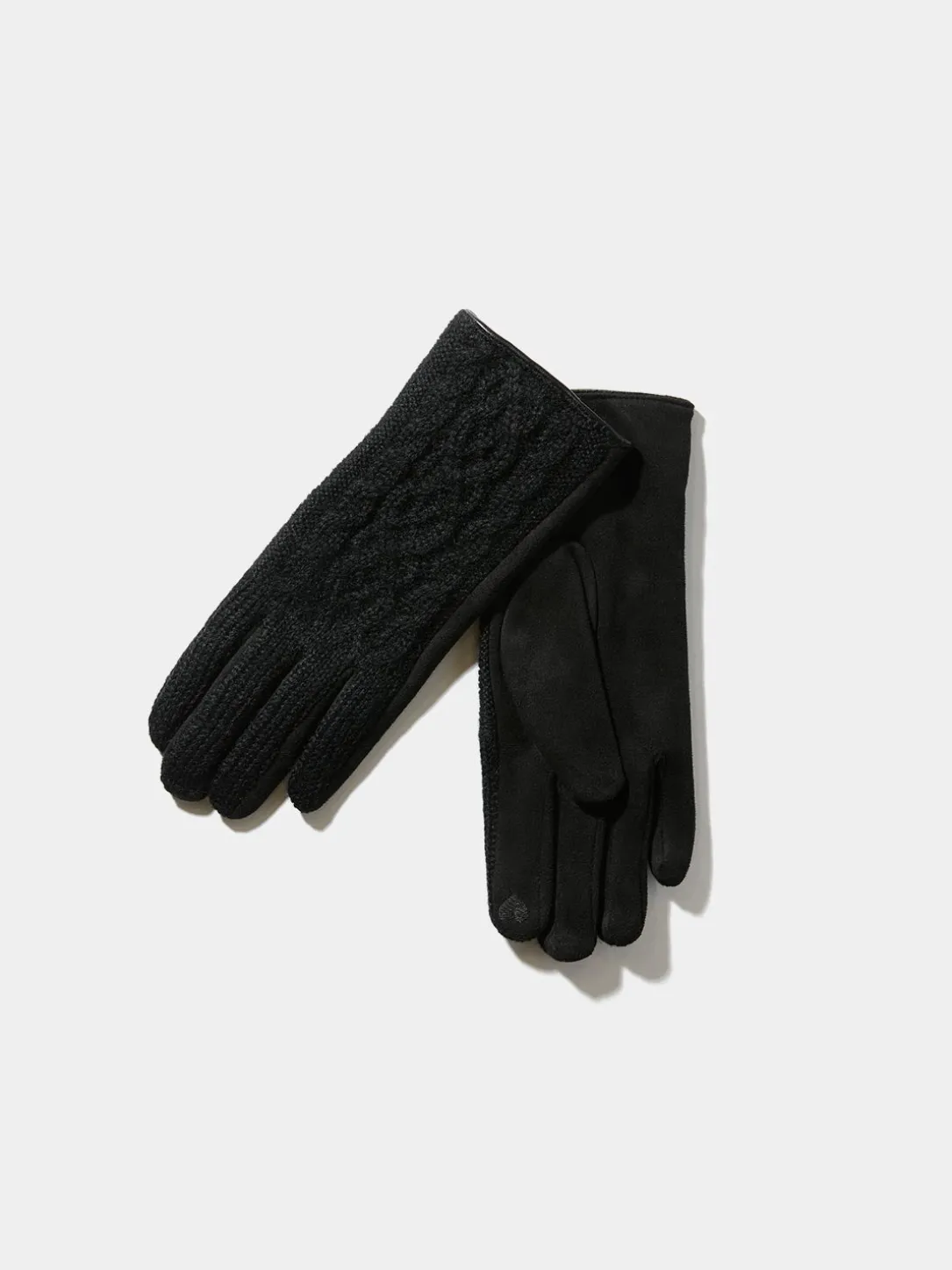 Cable Knit ITouch Gloves