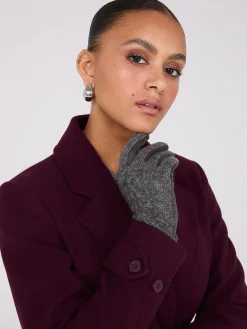 Cable Knit ITouch Gloves