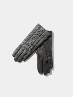 Cable Knit ITouch Gloves