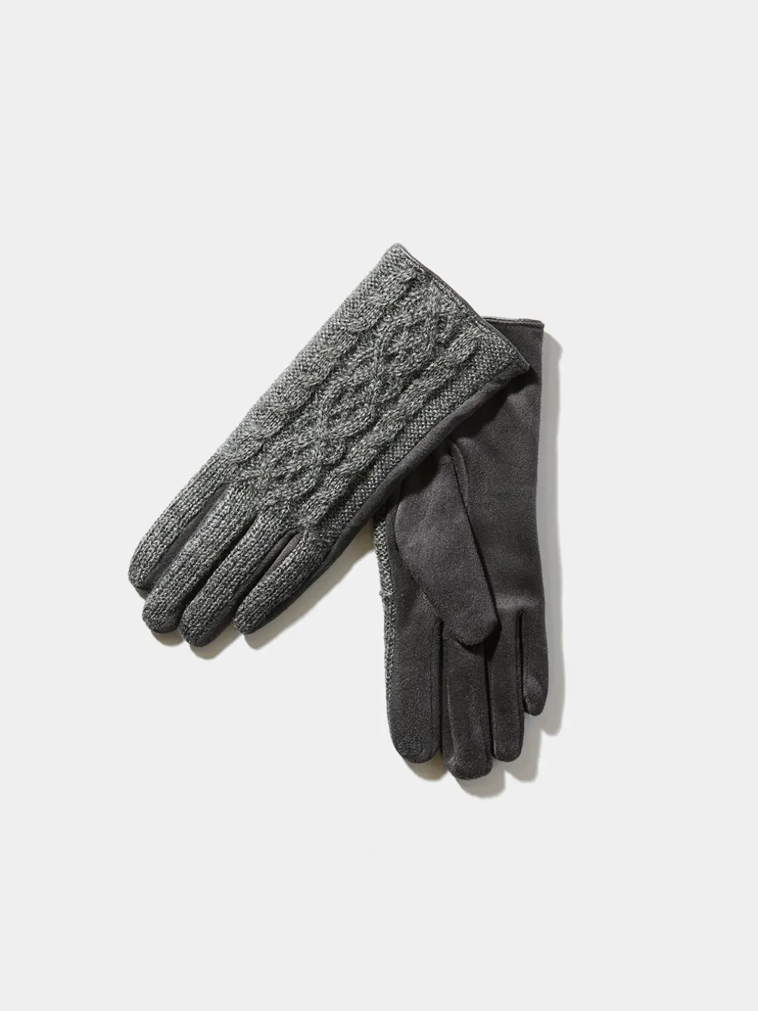 Cable Knit ITouch Gloves