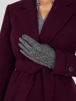 Cable Knit ITouch Gloves