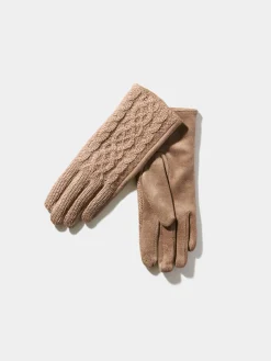 Cable Knit ITouch Gloves