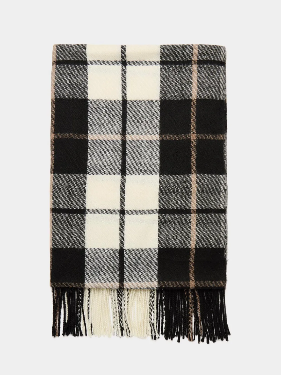 Check Plaid Scarf