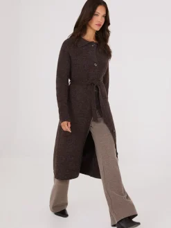 Collared Button-Front Duster