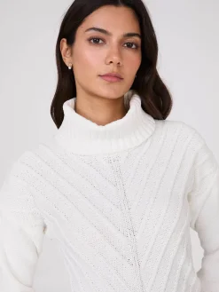 Cowl Neck Chenille Sweater