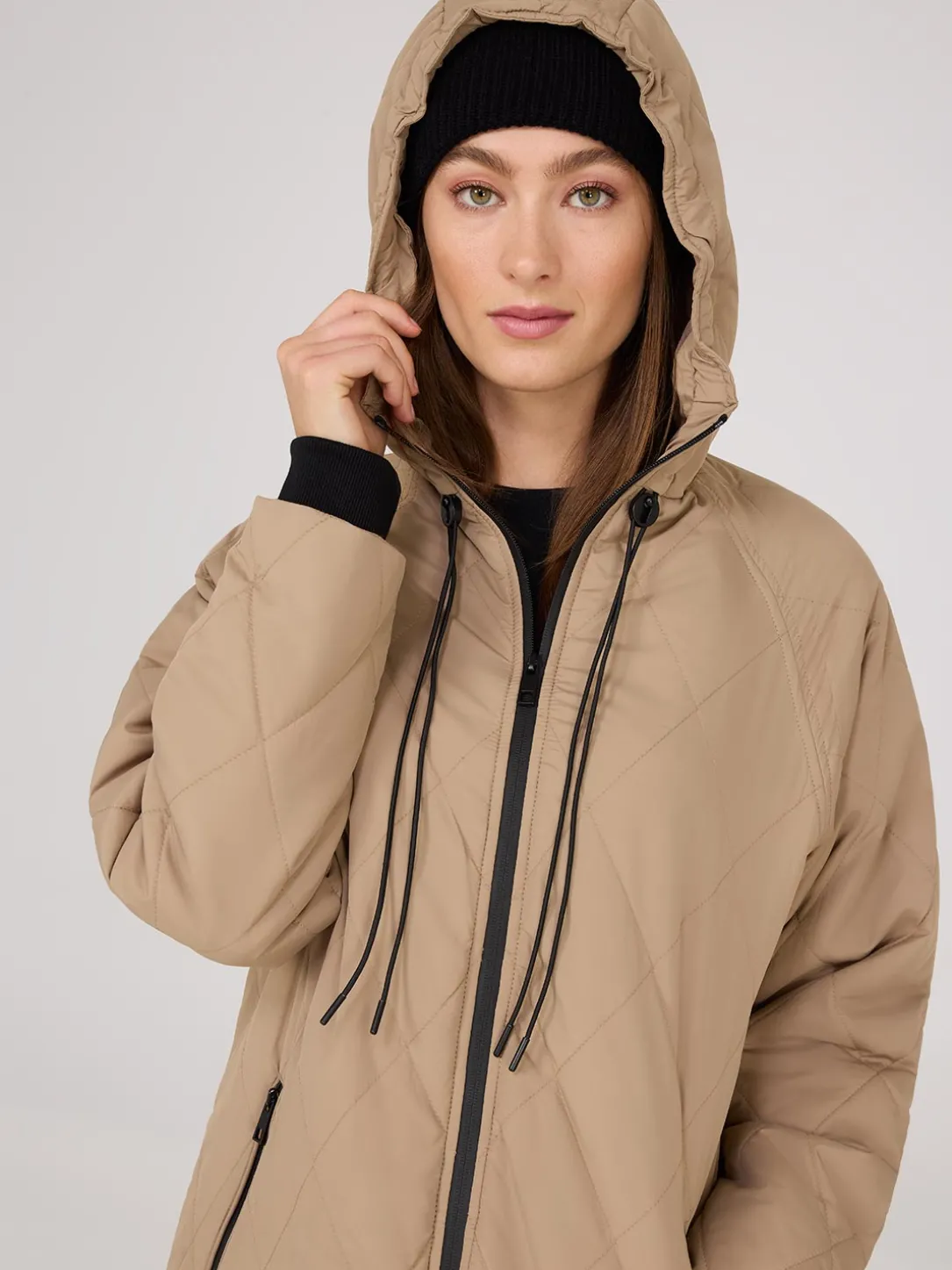 Diamond Quilted Puffer