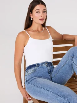 Double Layer Spaghetti Strap Cami