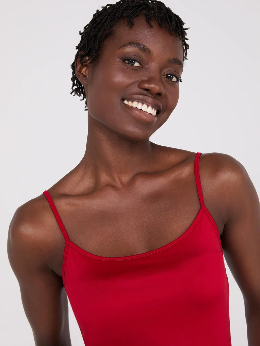 Double Layer Spaghetti Strap Cami