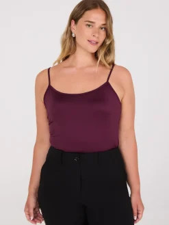 Double Layer Spaghetti Strap Cami