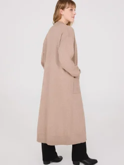Drop Shoulder Long Duster