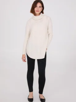 Embossed Paisley Print Fleece Lined Leggings