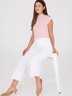 Extended Sleeve Funnel Neck Top