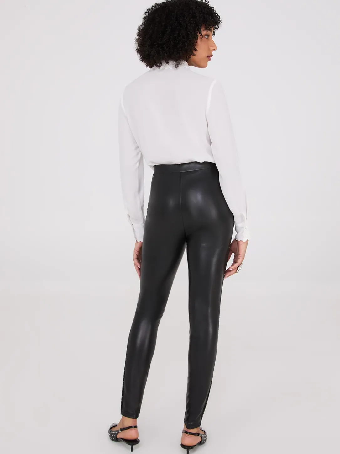 Faux Leather Pants