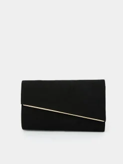 Faux Suede Clutch