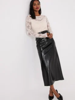 Floral Lace Sweeheart Neckline Top