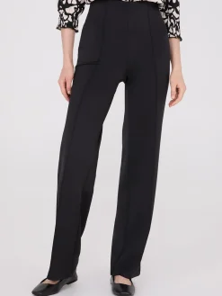 Front Pintuck High-Rise Pants
