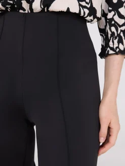 Front Pintuck High-Rise Pants