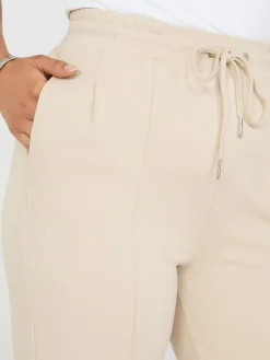 Front Pintuck Wide-Leg Pants