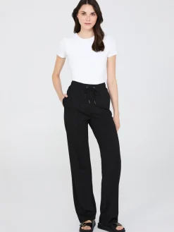 Front Pintuck Wide-Leg Pants