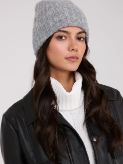 Fuzzy Ribbed Beanie