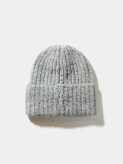 Fuzzy Ribbed Beanie