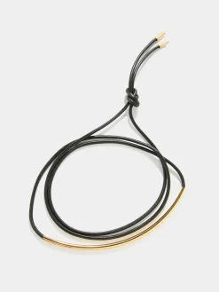Gold Metal Detail Wrap Belt