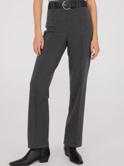 High Rise Straight Leg Pants