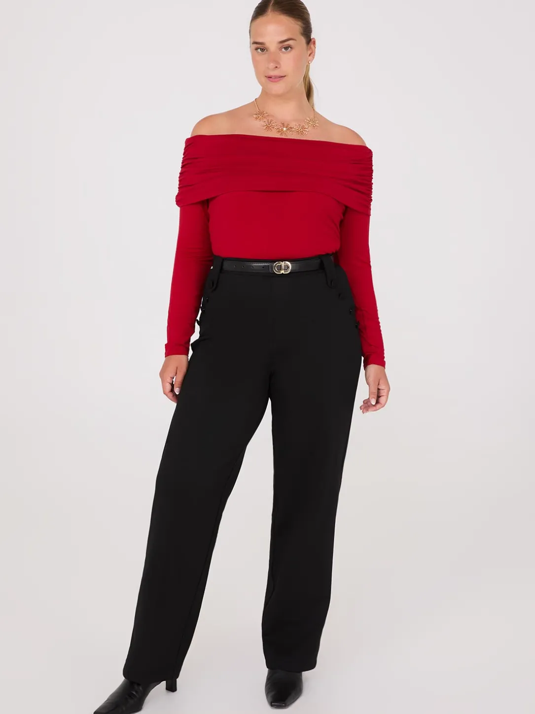 High-Rise With Button Details
