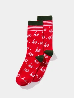 Ho Ho Ho Christmas Socks