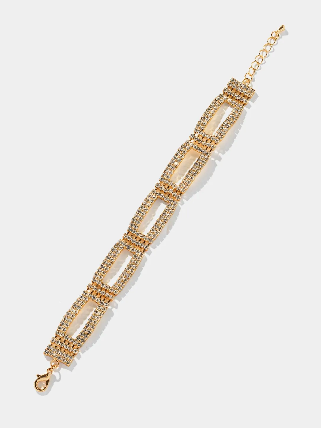 Jewelled Geometric Bracelet