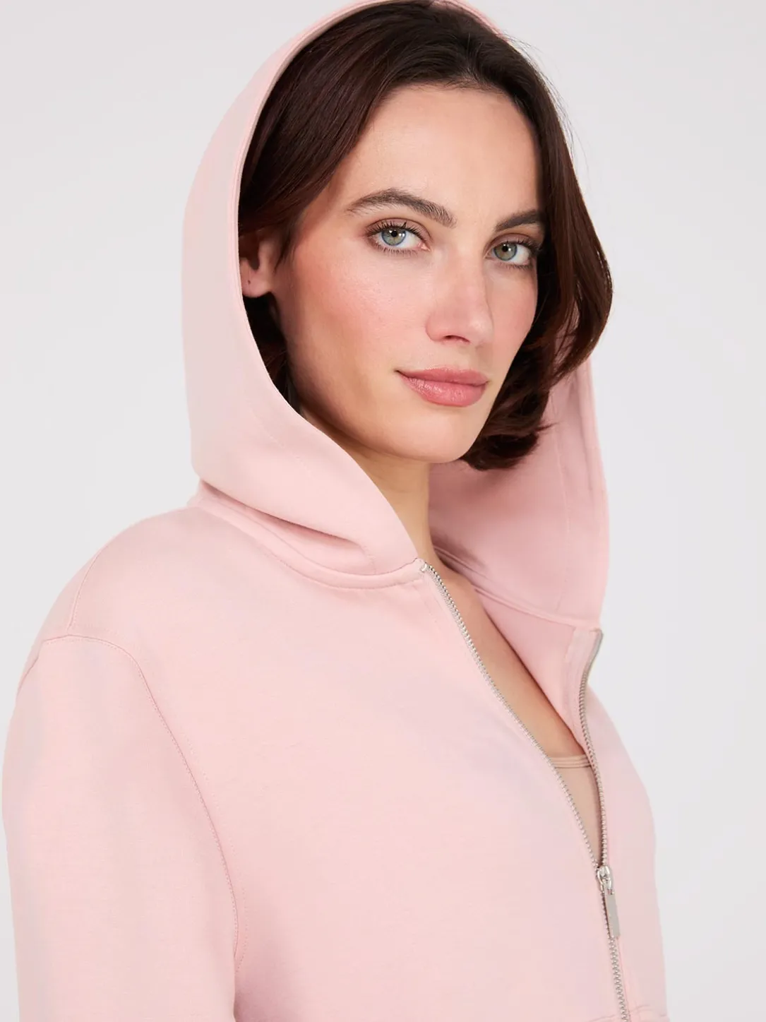 Kangaroo Pocket Zip-Up Hoodie