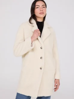 Long Sherpa Teddy Coat