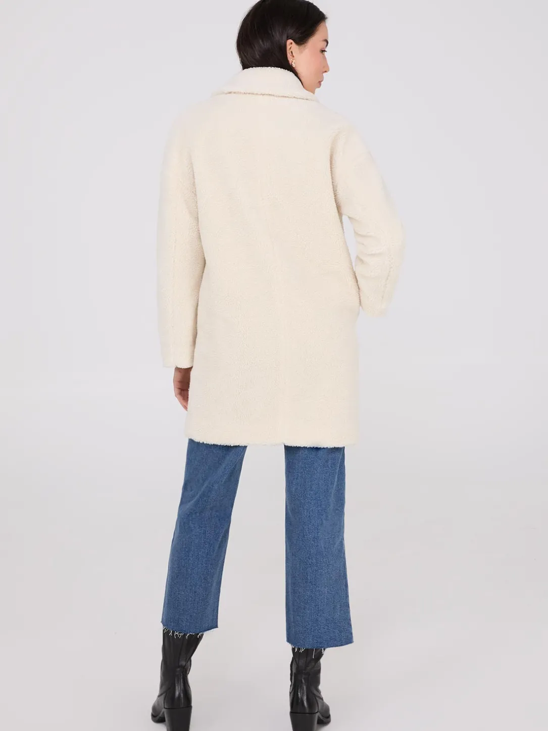 Long Sherpa Teddy Coat