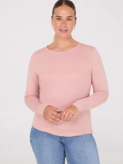 Long Sleeve Round Neck Top