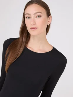 Long Sleeve Round Neck Top