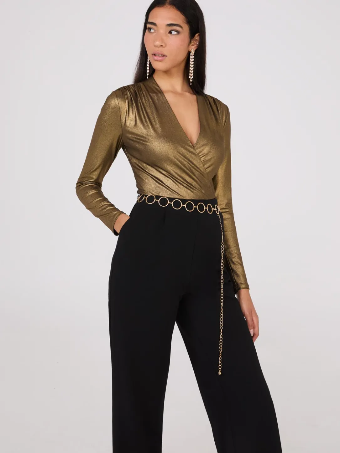 Loop Rhinestone Belt