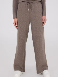 Melange Brushed Ribbed Pants