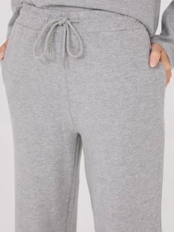 Melange Brushed Ribbed Pants