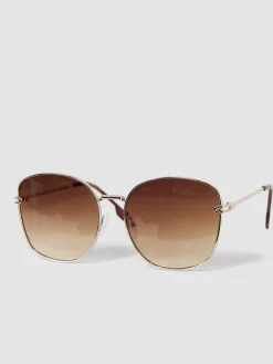 Metal Frame Aviator Sunglasses