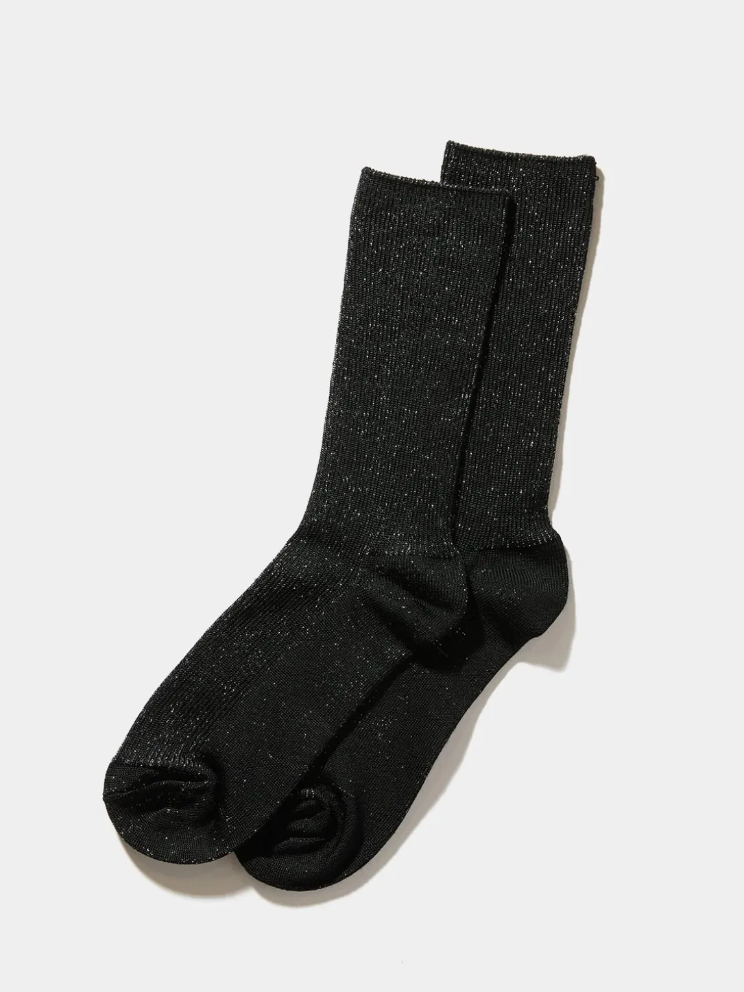 Metallic Crew Socks