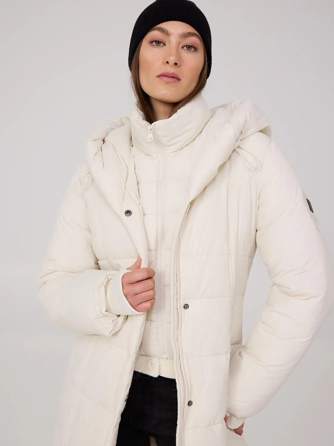 Mid-Length Fooler Puffer Jacket