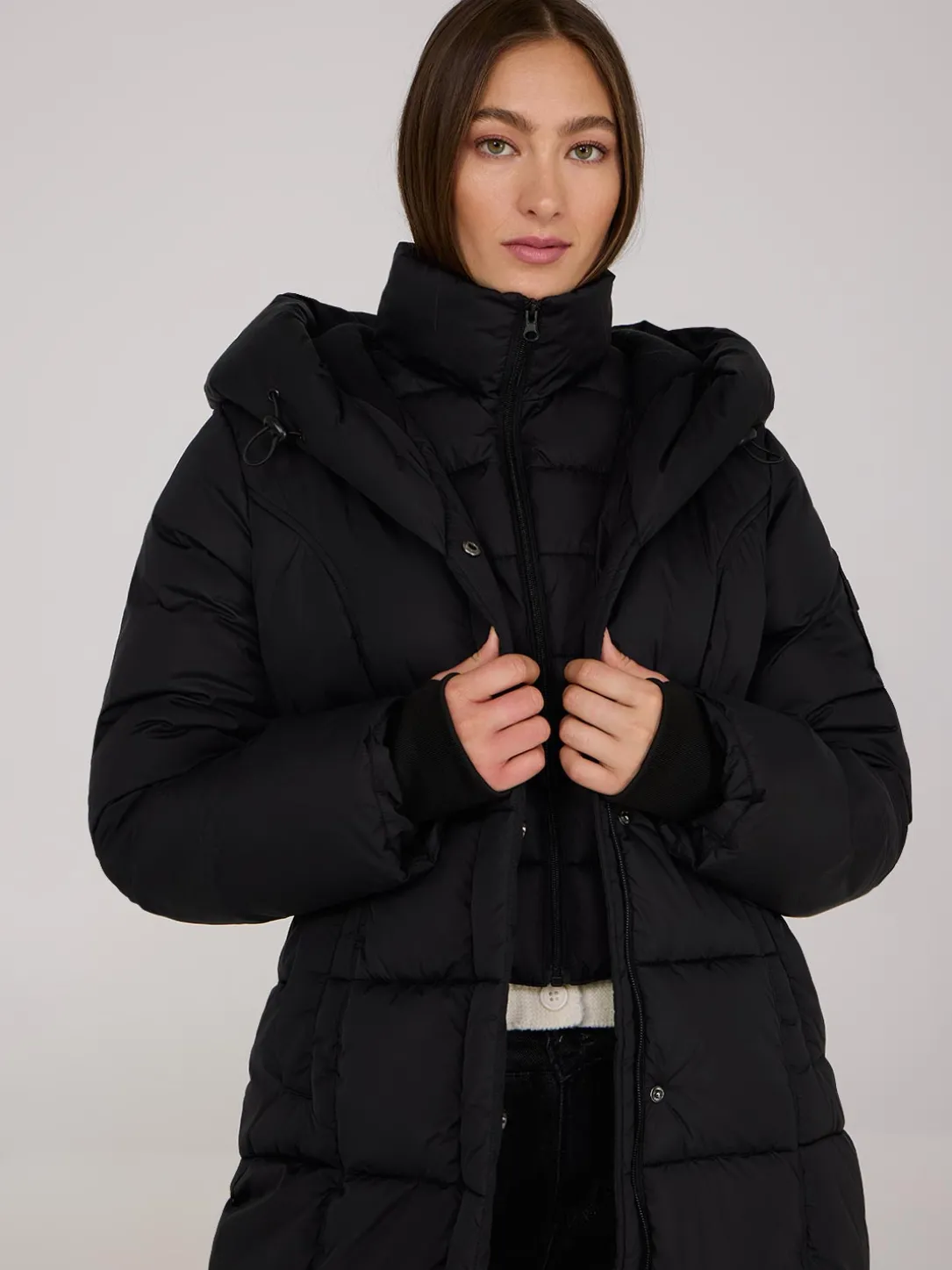 Mid-Length Fooler Puffer Jacket