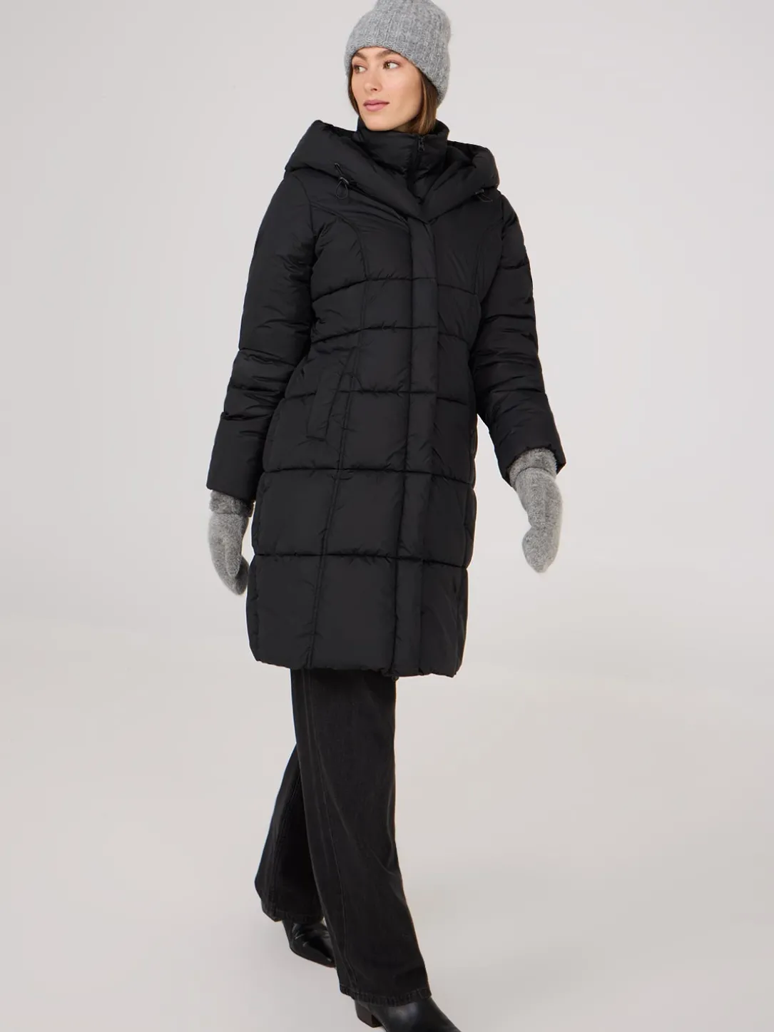 Mid-Length Fooler Puffer Jacket