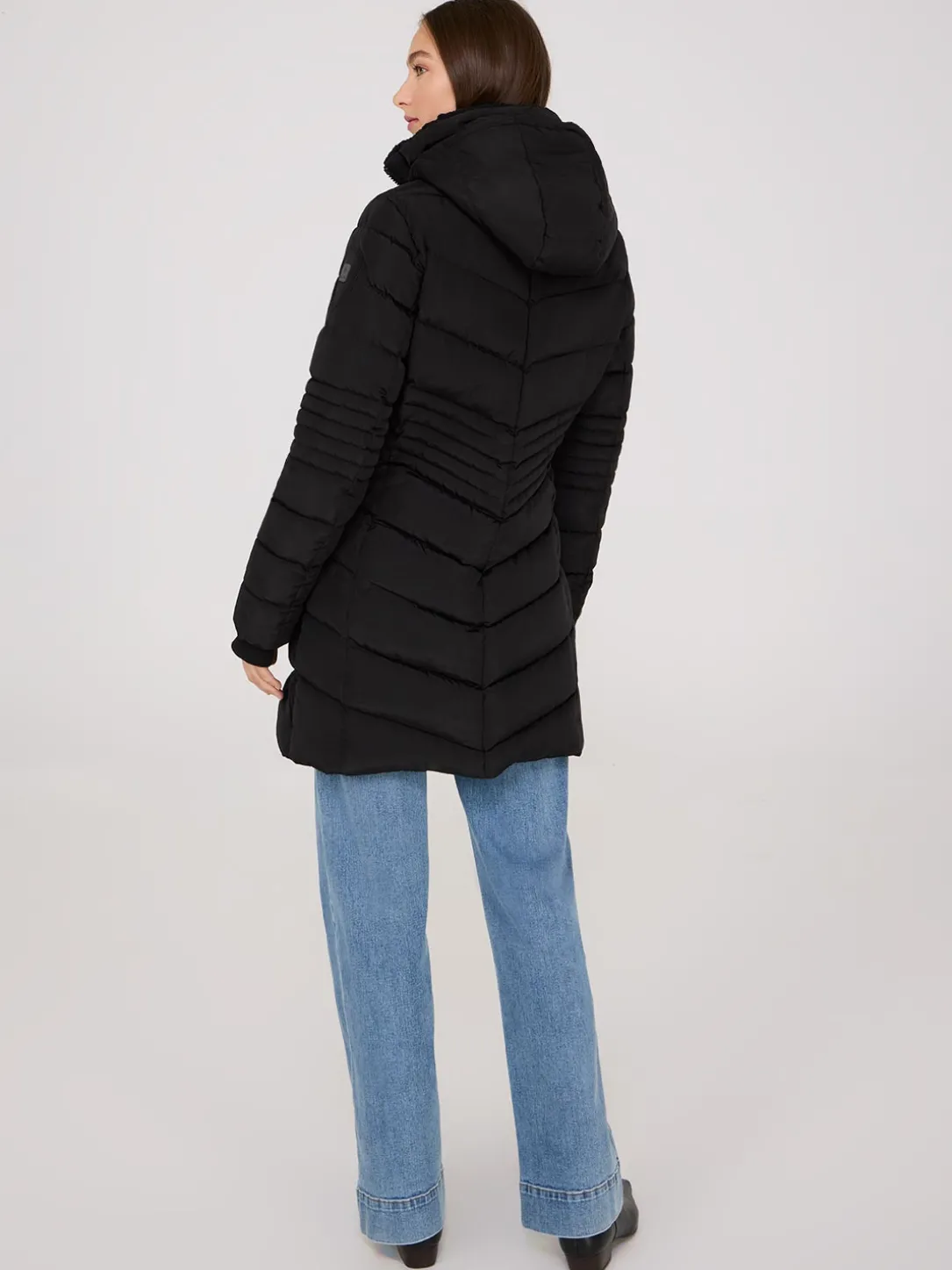 Mid-Length Hooded Puffer