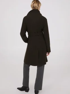 Mid-Length Wrap Coat