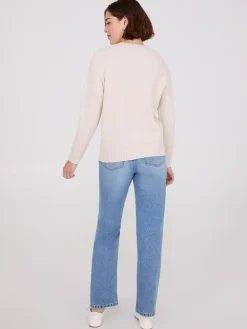 Multi Stitch Crew Neck Sweater